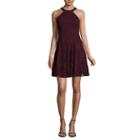 B. Darlin Sleeveless Glitter Skater Party Dress-juniors