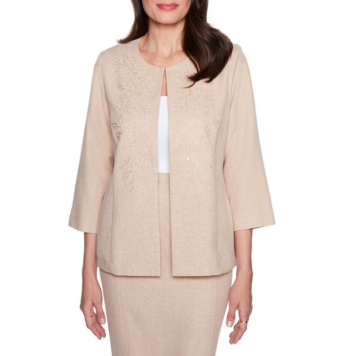 Alfred Dunner La Dolce Vita Shirt Jacket
