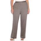 Alfred Dunner Acadia Flat-front Pull-on Pants - Plus