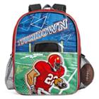 Football With Fold-out Field Goal Backpack