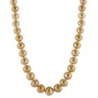 Splendid Pearls Womens Pearl 14k Gold Strand Necklace