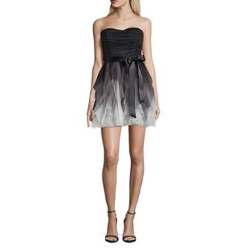 Social Code Sleeveless Embellished Party Dress-juniors