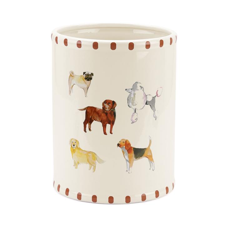 Avanti Dogs On Parade Waste Basket