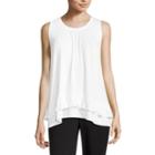 89th & Madison Sleeveless Peasant Top