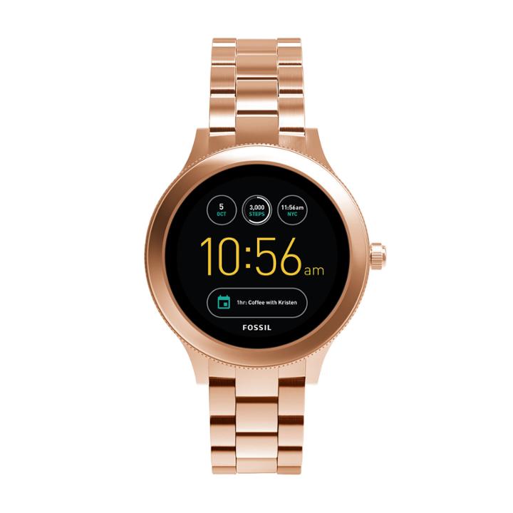 Fossil Q Unisex Blue Smart Watch-ftw6000