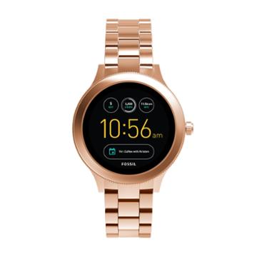 Fossil Q Unisex Blue Smart Watch-ftw6000