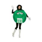 M & M Green Poncho Adult Costume