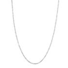 Sterling Silver Singapore 22 Inch Chain Necklace