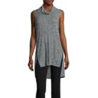 Worthington Edition Sleeveless Turtle Neck Tunic