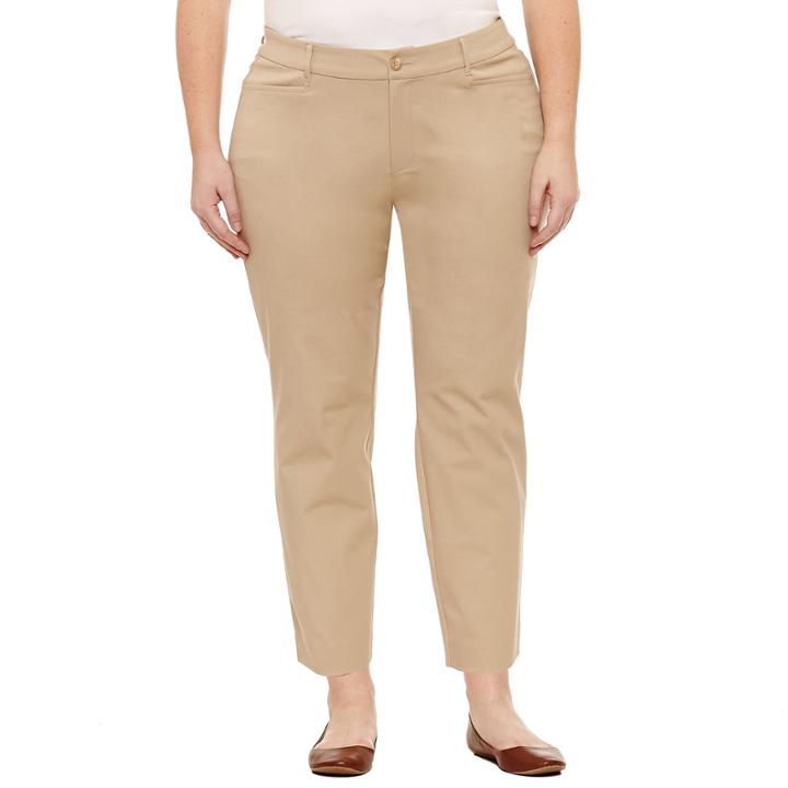 St. John's Bay Ankle Pants - Plus (27)