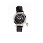 Bertha Womens Kaylee Mother-of-pearl Black Leather-band Watch With Datebthbr5401