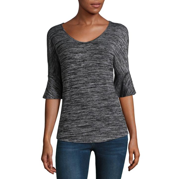 Ana Flounce Sleeve Tee
