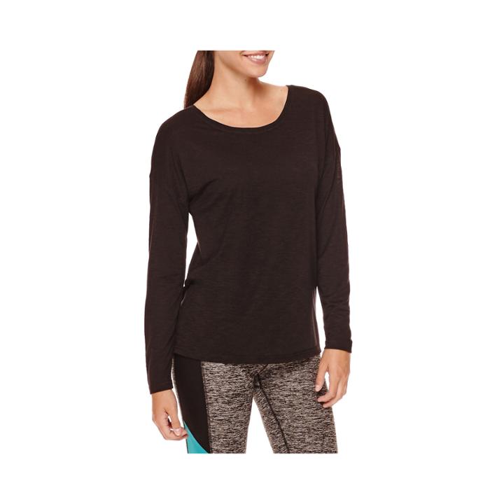 Xersion&trade; Studio Long-sleeve Cross-back Tee