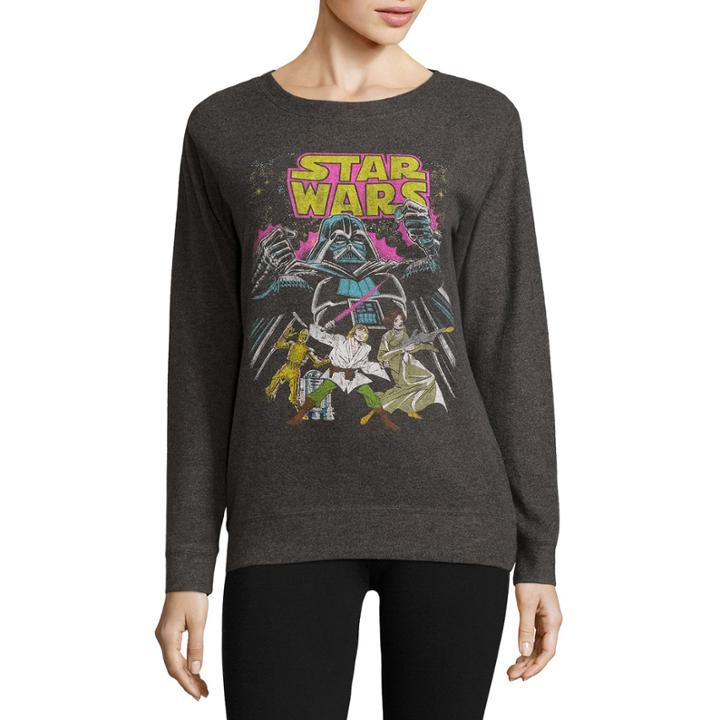 Star Wars Brushed Fleece Sweatshirt- Juniors