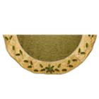 Kurt Adler 54 Green And Gold Holly Leaves Embroidered Treeskirt