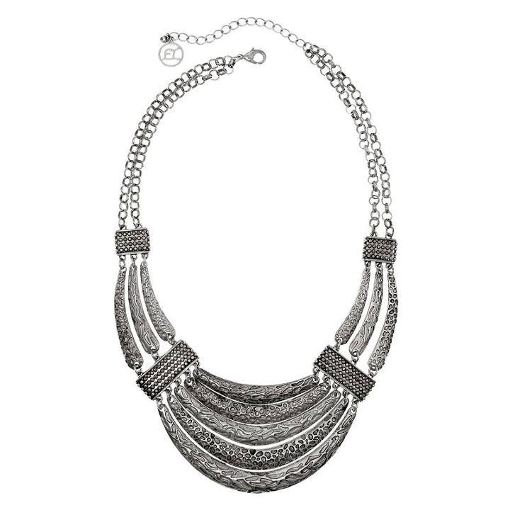 El By Erica Lyons 4.25 El Playful Brights Womens Collar Necklace