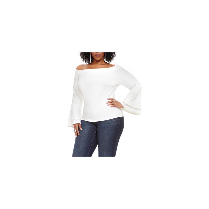 Fashion To Figure Uptown Knit Blouse-plus
