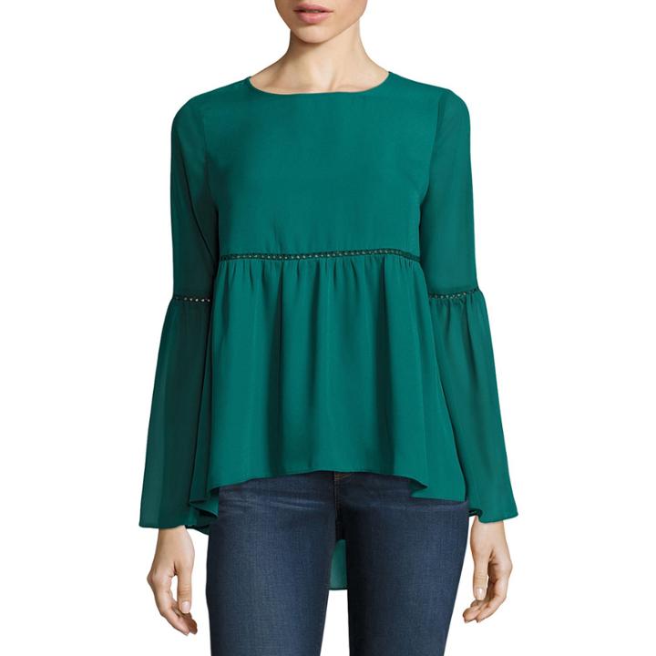 Stylus&trade; Bell-sleeve Blouse