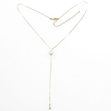 Vieste Rosa Vieste Fashion Pearl Womens Y Necklace