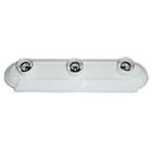Victor 3-light White Bath Vanity