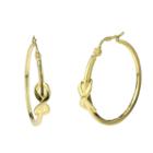 Sechic 14k Gold 25.1mm Hoop Earrings