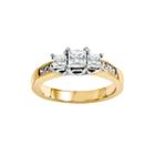 5/8 Ct. T.w. Diamond 14k Gold 3-stone Ring