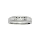 Mens 1/4 Ct. T.w. Certified Diamond 14k White Gold Band Ring