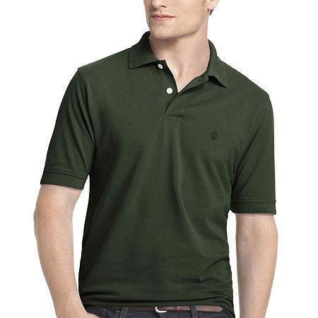 Izod Short-sleeve Solid Piqu Polo