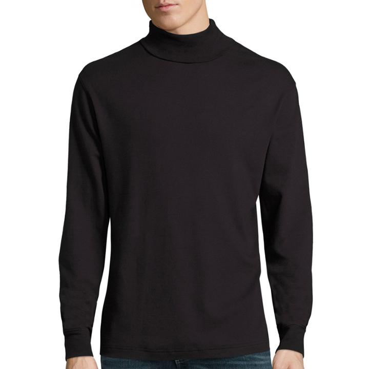 St. John's Bay Long-sleeve Legacy Interlock Turtleneck