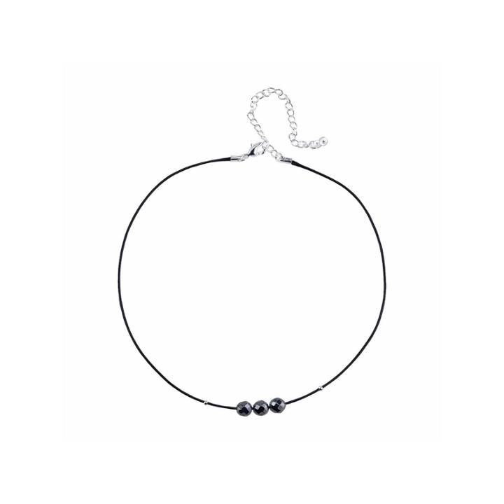Bridge Jewelry Womens Black Hematite Silver Over Brass Pendant Necklace