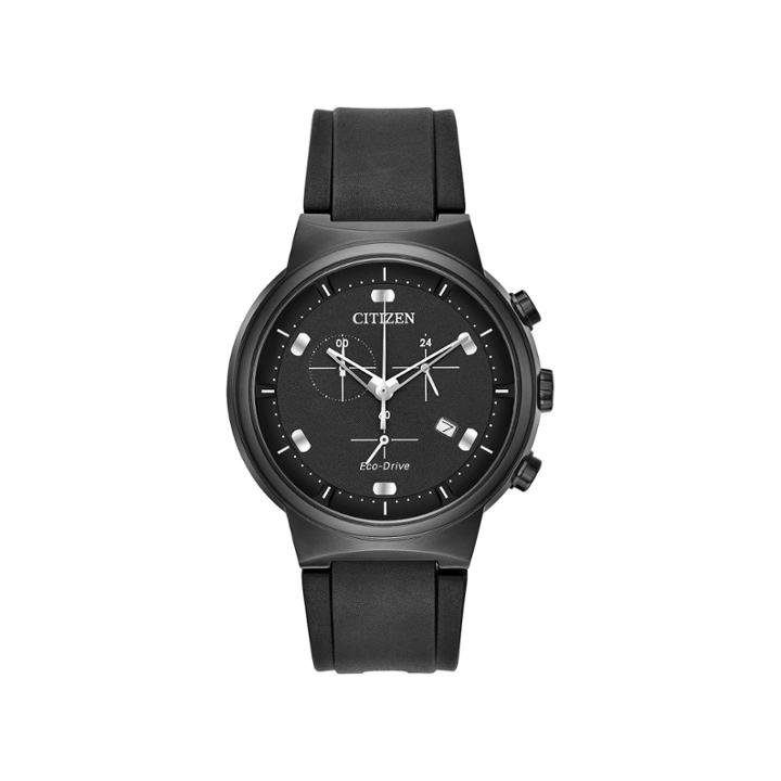Citizen Mens Black Strap Watch-at2405-01e