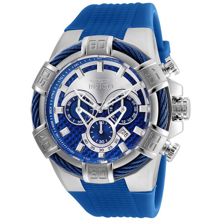 Invicta Bolt Mens Blue Strap Watch-24696