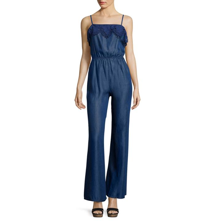 Bisou Bisou Chambray Jumpsuit