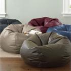 Oversized Leather-look Beanbag Chairs