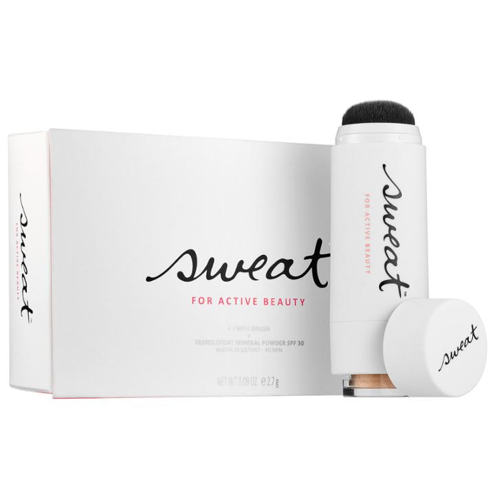 Sweat Cosmetics Twist-brush + Translucent Mineral Powder