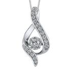 Sirena 3/8 Ct. Diamond 14k White Gold Infinity Pendant Necklace