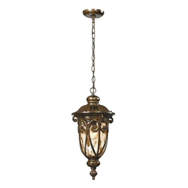 Logansport 1-light Outdoor Pendant In Hazelnut Bronze