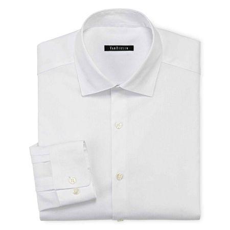 Van Heusen Slim-fit Stretch Twill Dress Shirt