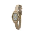 Olivia Pratt Womens Petite Beige Leather Watch 13420beige