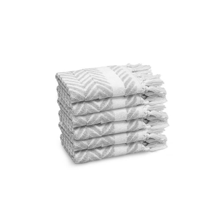Assos 6-pc Washcloth Set