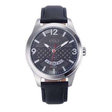 Esq Mens Black Strap Watch-37esq008001a