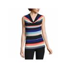 Worthington Sleeveless Draped Neck Pullover Sweater-talls
