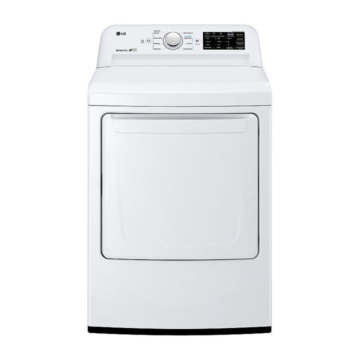 Lg 7.3 Cu. Ft. Electric Dryer With Sensor Dry Technology - Dle7100w