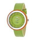 Crayo Unisex Green Strap Watch-cracr3404