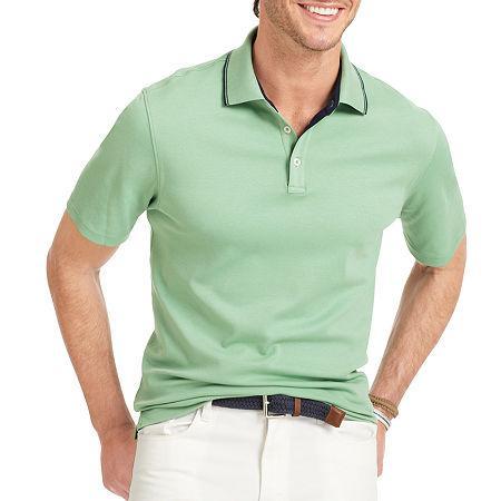 Izod Short-sleeve Solid Interlock Polo