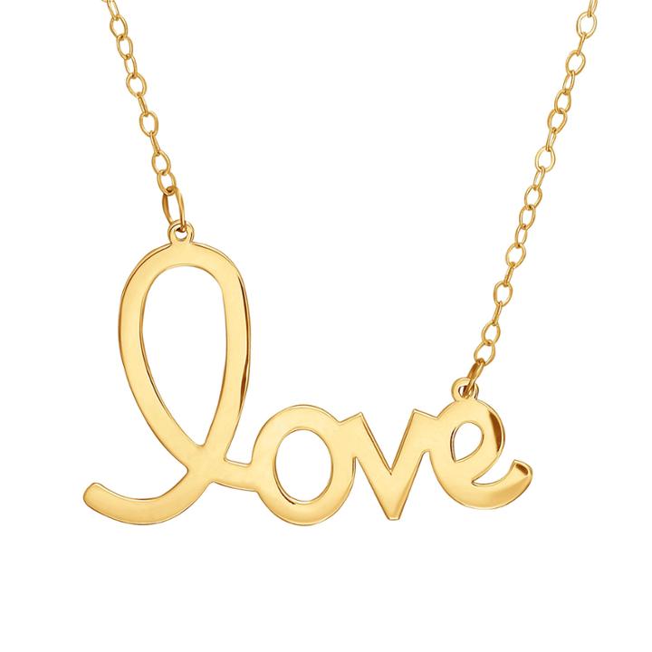 Limited Quantities! Womens 17 Inch 14k Gold Link Necklace