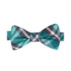 Jf J. Ferrar Plaid Pre-tied Bow Tie