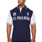U.s. Polo Assn. Embroidered Short Sleeve Knit Polo Shirt Big And Tall