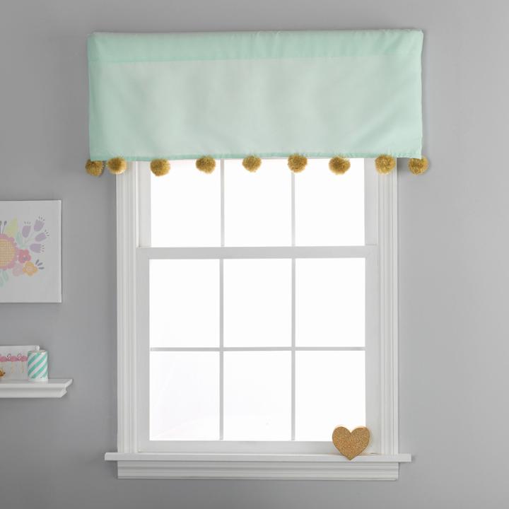 Frank And Lulu Gold Dusk Rod-pocket Tailored Valance