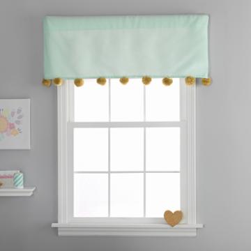 Frank And Lulu Gold Dusk Rod-pocket Tailored Valance